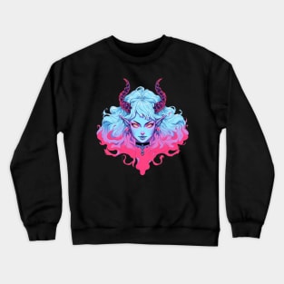 devil girl Crewneck Sweatshirt